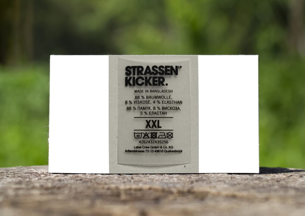 letterpress business card logo mockup outdoor greenery scene