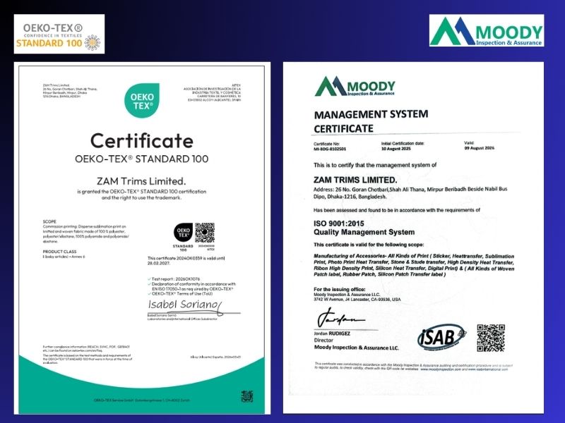 certifications