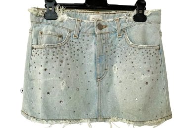 stone transfer on denim